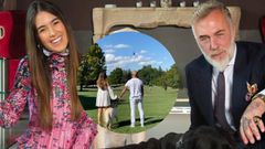 El multimillonario Gianluca Vacchi y Sharon Fonseca ya son padres de su primera hija