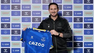 Frank Lampard, nuevo técnico de Yerry Mina en Everton