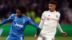 Poco de Cuadrado en la derrota de Juventus en Lyon