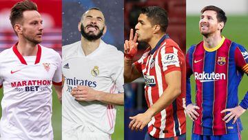 Liga title race predictor: Real Madrid, Atletico, Barcelona or Sevilla?