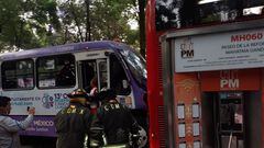 Choque Metrobús en Reforma: heridos y últimas noticias