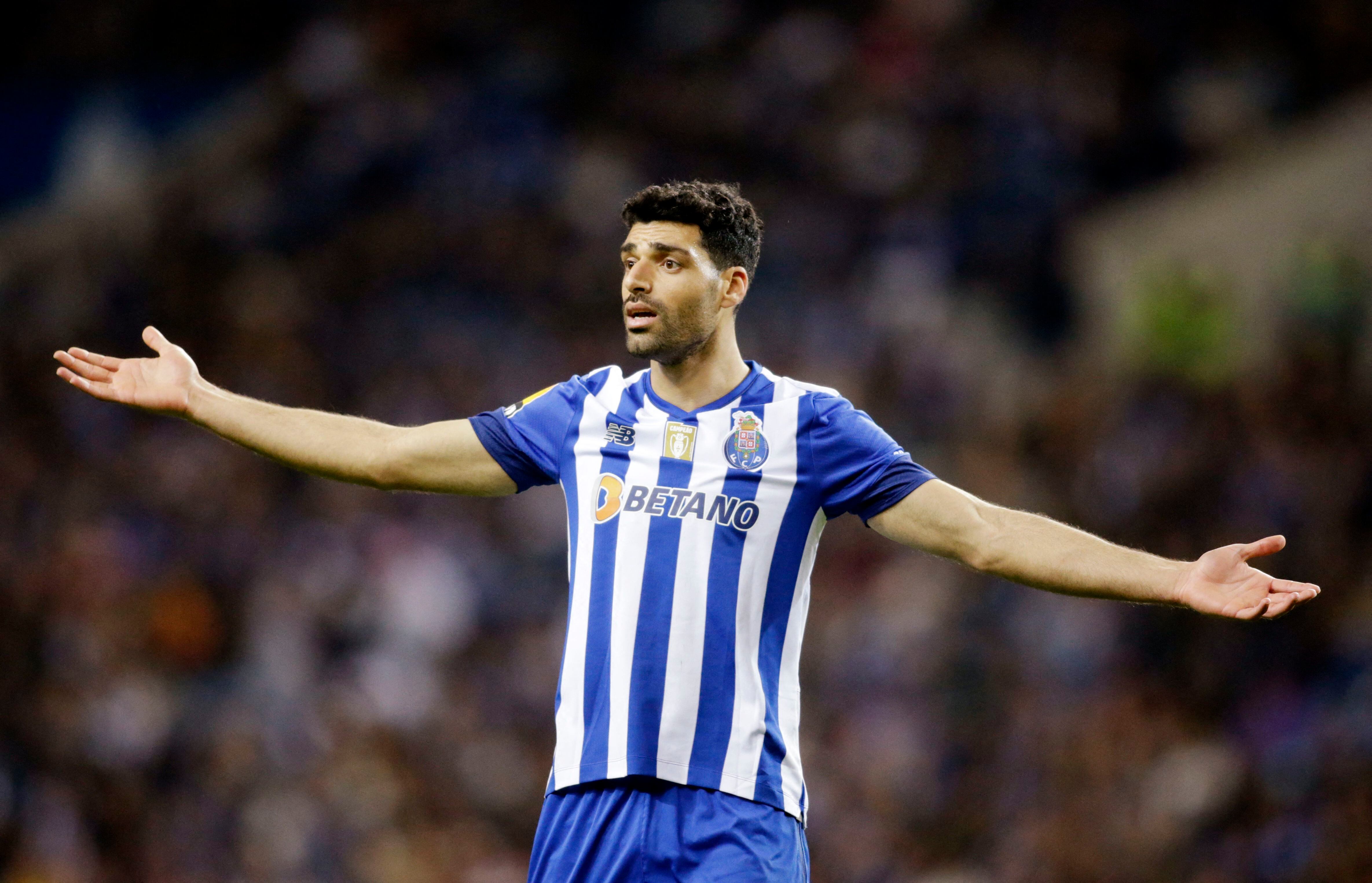 Soccer Football - Primeira Liga - FC Porto v Portimonense - Estadio do Dragao, Porto, Portugal - April 2, 2023 FC Porto's Mehdi Taremi reacts REUTERS/Miguel Vidal