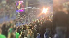 Disturbios en la grada entre fanáticos de Celtic y Lazio