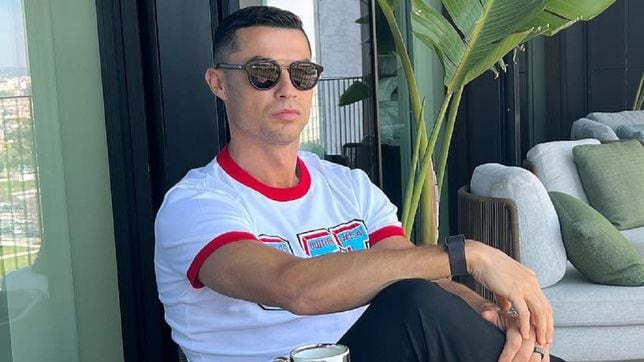 Cristiano, de vuelta en Portugal con un look de lo más exclusivo