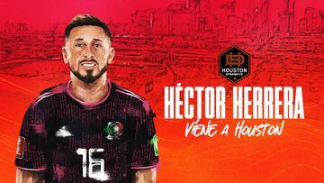 H&eacute;ctor Herrera llega al Houston Dynamo. 