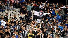Aficionados del Partizan de Belgrado.