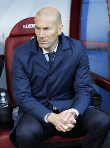 Zidane. "Crisis? I don't know that word"