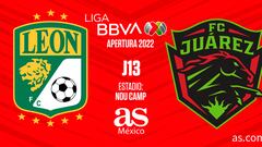 León – FC Juárez en vivo: Liga MX, Apertura 2022 en directo