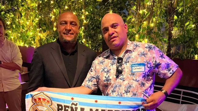 Noche de Peñas Madridistas con Roberto Carlos como maestro de ceremonias