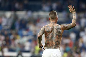Mariano, el último deportista en presumir de tatuajes espectaculares