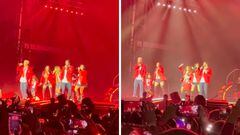 Video: Anahí y Dulce María suben al escenario a sus hijos en show de RBD en el Foro Sol
