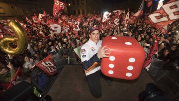 El 'Big Six' de Márquez tomó Cervera en una gran fiesta
