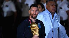 A través de redes sociales, el argentino publicó un emotivo mensaje para todos los argentinos tras la conquista del título en el Mundial de Qatar 2022.