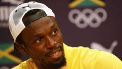 2016 Rio Olympics - Athletics - Rio de Janeiro, Brazil - 08/08/2016. Usain Bolt gives a press conference. REUTERS/Nacho Doce 