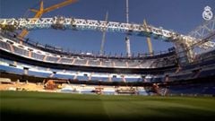 Se le cae la baba al madridismo: el vídeo del nuevo Bernabéu que ha publicado el Madrid... ojo al techo