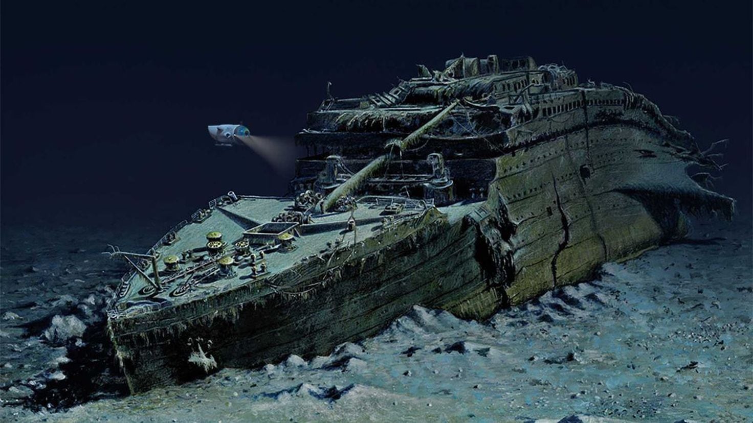 Haunting video shows just how deep the Titanic is - AS USA