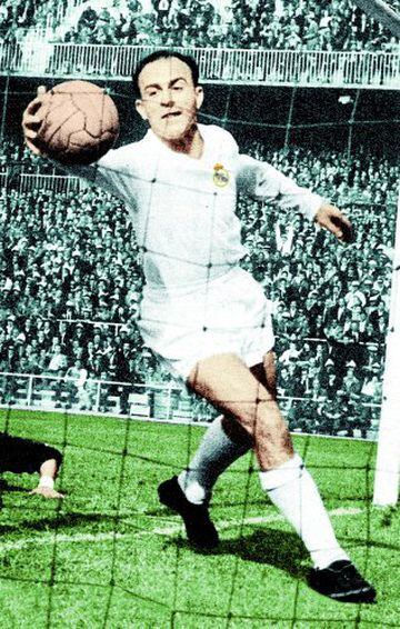 El gran Di Stéfano le metió un hat-trick al Celta de Vigo en un partido entre ambos equipos el 28 de septiembre de 1958.