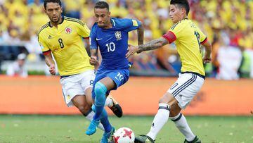 La &uacute;ltima visita de Neymar a Colombia fue en el partido de Eliminatorias a Rusia 2018. El 5 de septiembre en Barranquilla 