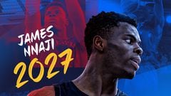 El Barça renueva al prometedor pívot James Nnaji
