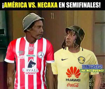 Los Memes celebran al Necaxa y tunden al Pachuca