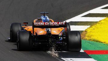 El McLaren de Carlos Sainz. 