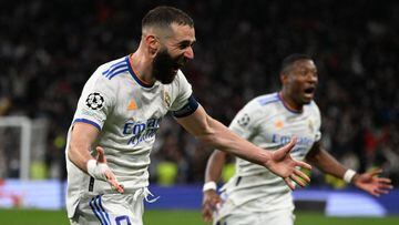 Real Madrid's Benzema talks himself up after PSG hat-trick