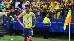 James Rodr&iacute;guez, volante del Everton de Inglaterra y de la Selecci&oacute;n Colombia es uno de los destacados de la FIFA en el inicio de las Eliminatorias