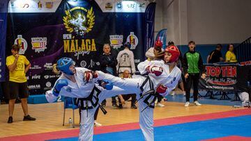 Imagen del Open Málaga de Taekwondo.