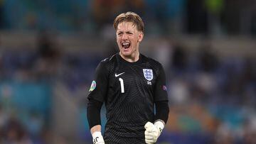 Pickford makes Euro history as England's clean sheet run rolls on