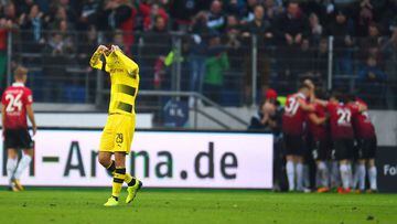 El Dortmund cae en Hannover y pone en peligro el liderato