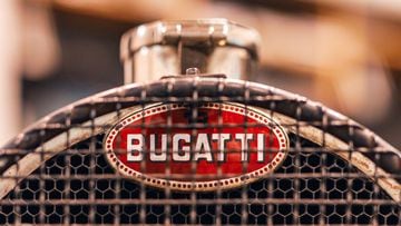 Los secretos que hay detr&aacute;s del emblema de Bugatti