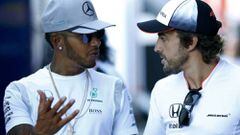 Hamilton y Alonso, los mejores para Button.
