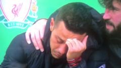 La desgarradora imagen de Thiago: lesionado entre lágrimas