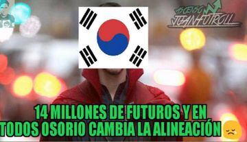 Los memes del triunfo de México contra Corea del Sur