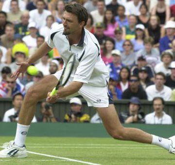 El croata tuvo una brillante carrera que coronó con la copa de Wimbledon en 2001, en su último torneo de profesional. Fue 2 del planeta y ganó 22 coronas.