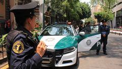 Policías de la Ciudad de México.
