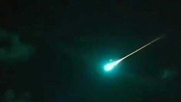 Captan caída de meteorito en seis estados de México