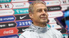 Jürgen Klinsmann, director técnico de Corea del Sur