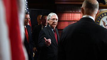 Los republicanos del Senado bloquearon un proyecto de ley que contempla suspender el l&iacute;mite de endeudamiento federal para evitar un posible cierre de gobierno.