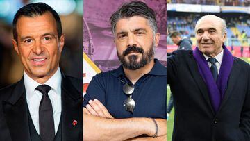 El adi&oacute;s de Gattuso a la Fiorentina: comisiones, fichajes de Jorge Mendes, insultos...