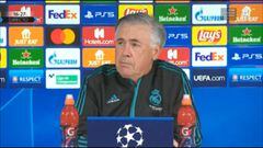 Rueda de prensa de Ancelotti previa al Real Madrid-Shakhtar