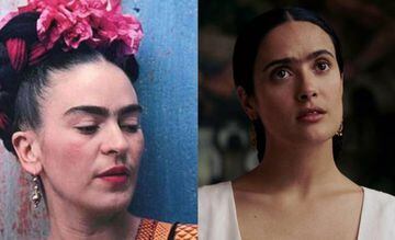 Frida Kahlo y Salma Hayek