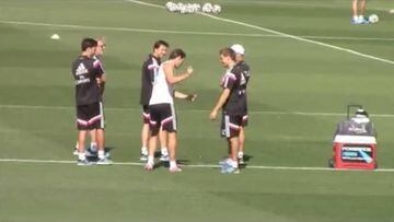 Bale piensa en golf hasta en los entrenamientos: así enseñaba al cuerpo técnico de Ancelotti