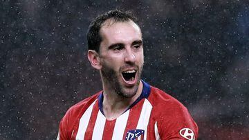 Godín could leave Atlético as a free agent admits Simeone