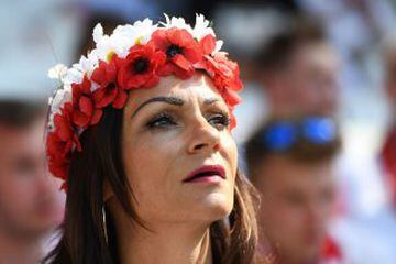 Las aficionadas más guapas en las gradas de la Eurocopa 2016