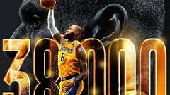 LeBron James-récord NBA-Lakers