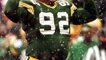 Defensive End. Played between 1985 and 2000 for the Egales, Packers and Panthers. Con Super Bowl 1997 with the Packers and was selected 13 times to the Pro Bowl.