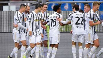 Partido de Serie A entre Cagliari y Juventus