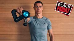 Theragun PRO, la pistola de masaje de Cristiano Ronaldo ahora por 200€ menos durante el Black Friday