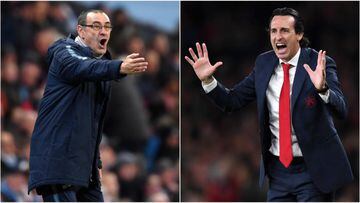 Sarri, Emery and the problems facing Chelsea and Arsenal